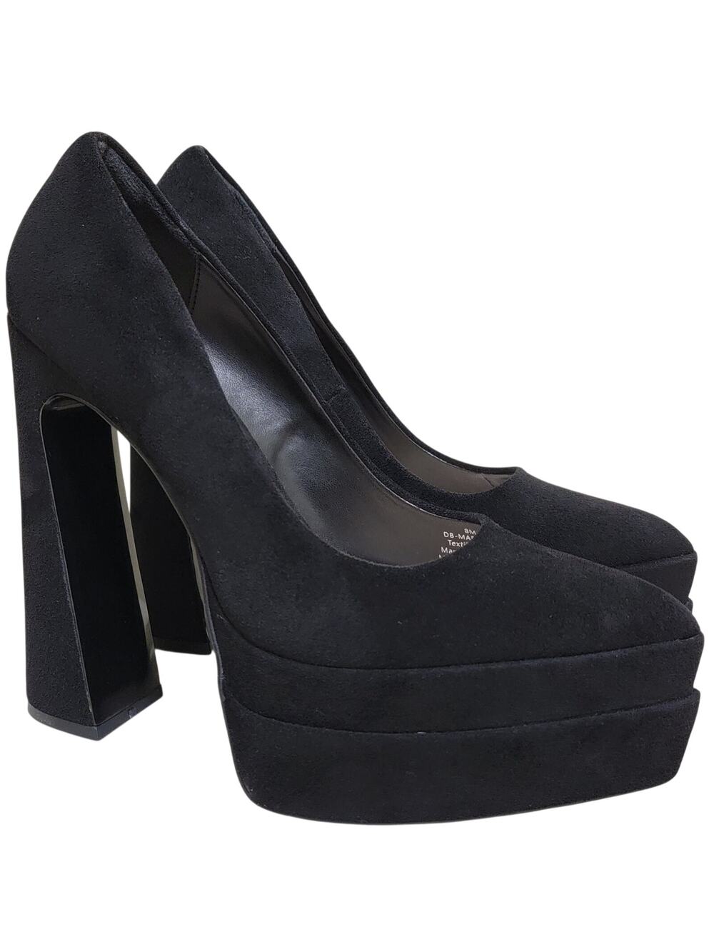 D'Amelio Women Marlania High Heel Platform Pump Heels Size US 8M Black